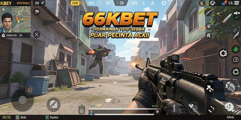 Tampilan gameplay TPS yang menarik dan penuh aksi di 66KBET.
