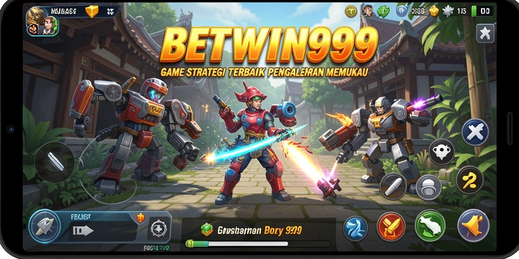 Screenshot menunjukkan aksi mendebarkan dari gameplay strategis BETWIN999.
