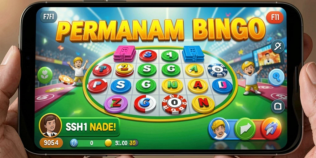 Screenshot F7F7 menampilkan keseruan gameplay Bingo yang mengasyikkan.