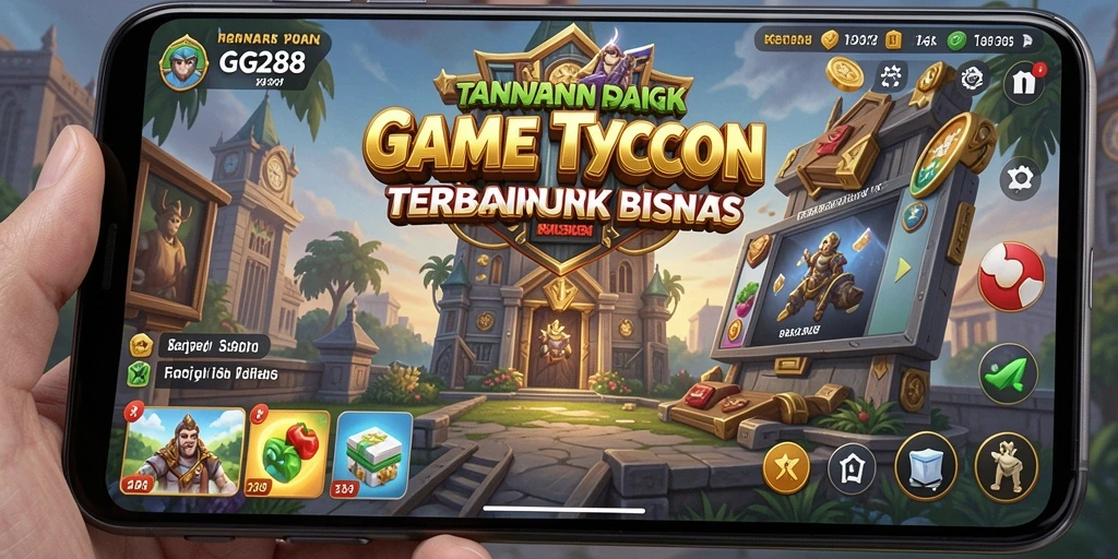 Screenshot menampilkan gameplay Tycoon yang mendebarkan dan menantang.