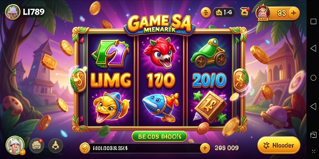Tampilan gameplay Slot yang menarik dan seru di LI789.