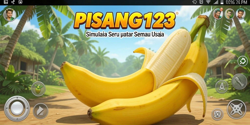 Tampilan gameplay PISANG123 yang menyenangkan dan interaktif.