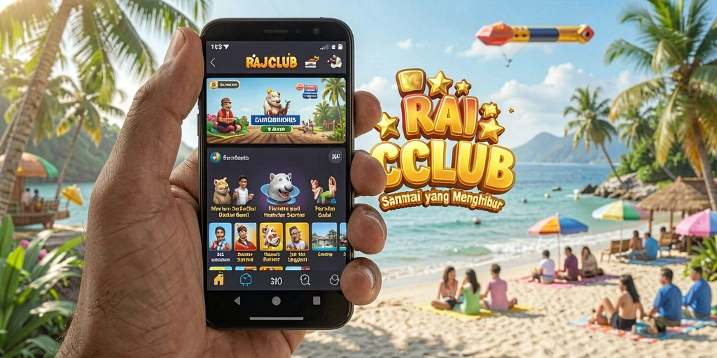 Tampilan gameplay RAJACLUB yang menghibur dan menarik.