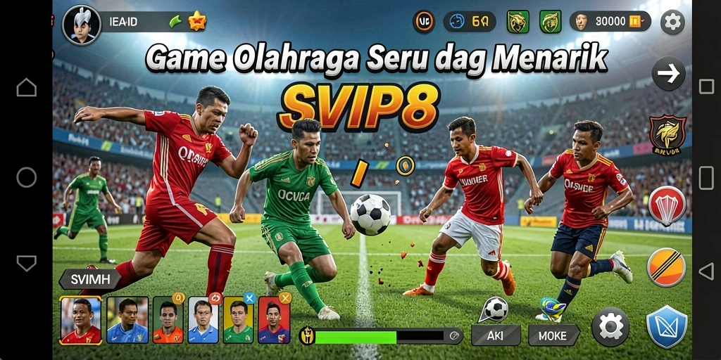 Tampilan gameplay SVIP8 yang menegangkan dan seru.