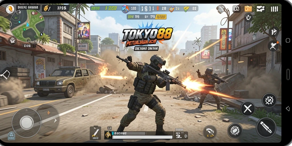 Gameplay intens dari TOKYO88 dalam aksi yang mendebarkan.